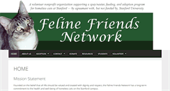 Desktop Screenshot of felinefriendsnetwork.org
